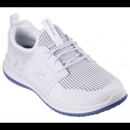 حذاء سكيتشرز ديلسون 3.0 للرجال لون أبيض ونعل أبيض- Skechers Men's Delson 3.0 Shoes