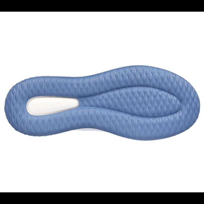 ⁦حذاء سكيتشرز ديلسون 3.0 للرجال لون أبيض ونعل أبيض- Skechers Men's Delson 3.0 Shoes⁩ - الصورة ⁦4⁩