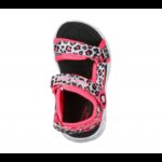 ⁦صندل سكيتشرز اس لايت: هارت لايت للأطفال لون زهري-Skechers Kids' S Lights: Heart Lights - Savvy Cat Sandal⁩ - الصورة ⁦3⁩