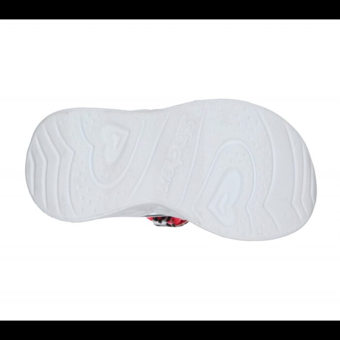 ⁦صندل سكيتشرز اس لايت: هارت لايت للأطفال لون زهري-Skechers Kids' S Lights: Heart Lights - Savvy Cat Sandal⁩ - الصورة ⁦4⁩