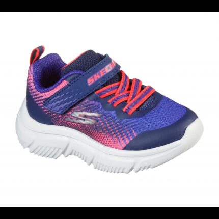 حذاء سكيتشرز جو رن 650 للأطفال لون كحلي ونعل أبيض-Skechers Kids' Go Run 650 Shoes