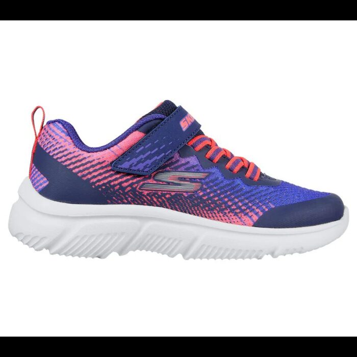 ⁦حذاء سكيتشرز جو رن 650 للأطفال لون كحلي ونعل أبيض-Skechers Kids' Go Run 650 Shoes⁩ - الصورة ⁦2⁩