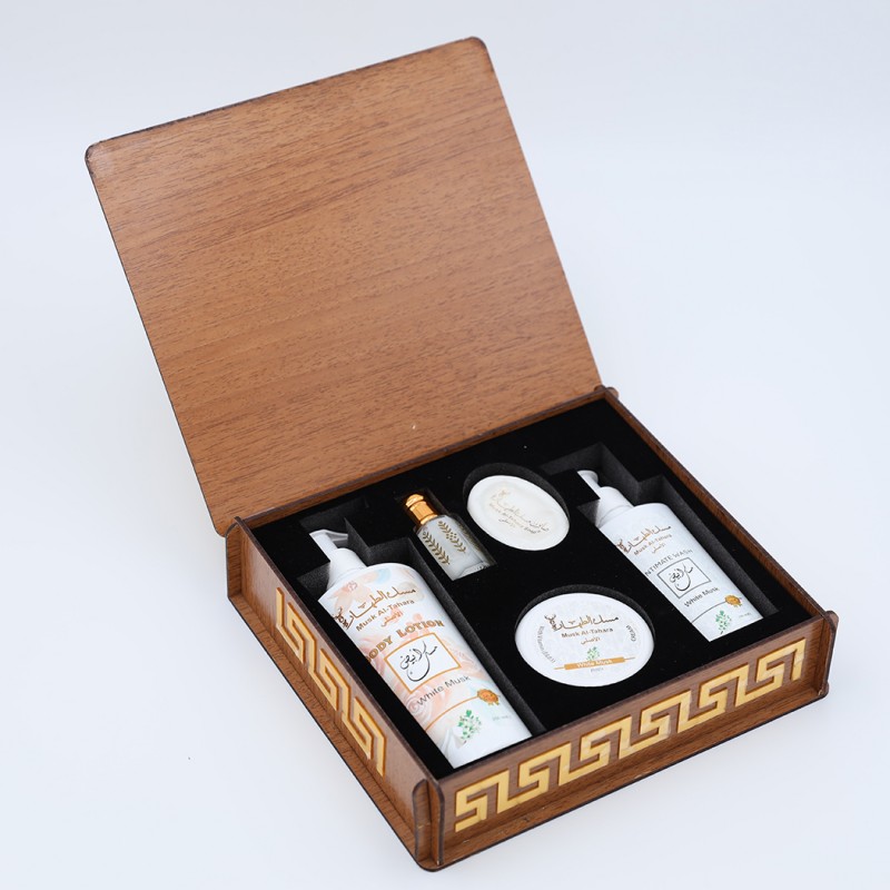 ⁦بكج مسك العروس من مسك الطهارة 5 قطع برائحة المسك الأبيض⁩ - الصورة ⁦1⁩