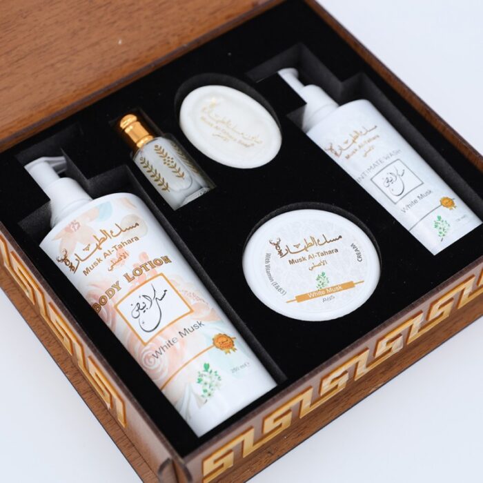 ⁦بكج مسك العروس من مسك الطهارة 5 قطع برائحة المسك الأبيض⁩ - الصورة ⁦2⁩