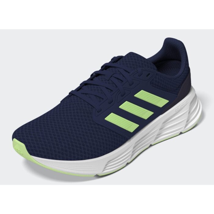 ⁦حذاء اديداس جلاكسي 6 للرجال لون أزرق ونعل أبيض-adidas Mens' Galaxy 6 Shoes - Blue⁩ - الصورة ⁦10⁩