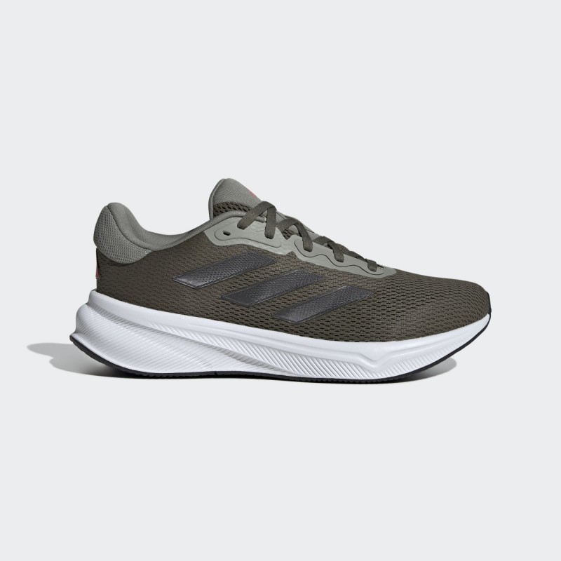 ⁦حذاء اديداس ريس بونص للرجال لون بني ونعل أبيض-adidas Mens' RESPONSE Shoes - Brown⁩ - الصورة ⁦1⁩