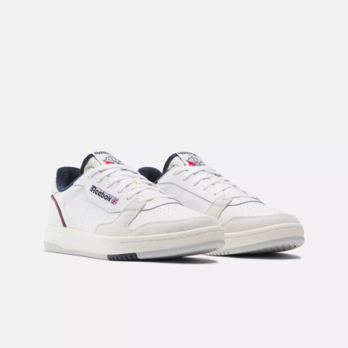 ⁦حذاء ريبوك فيز كورت للجنسين لون أبيض - Reebok Unisex' Phase Court Shoes⁩ - الصورة ⁦2⁩