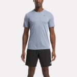 تيشيرت ريبوك تيك للرجال لون أزرق- Reebok Men' Short Sleeve Tech T-Shirt