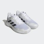 ⁦حذاء اديداس كورت جام كنترول للرجال لون أبيض- adidas Mens' CourtJam Control Tennis Shoes - White⁩ - الصورة ⁦5⁩