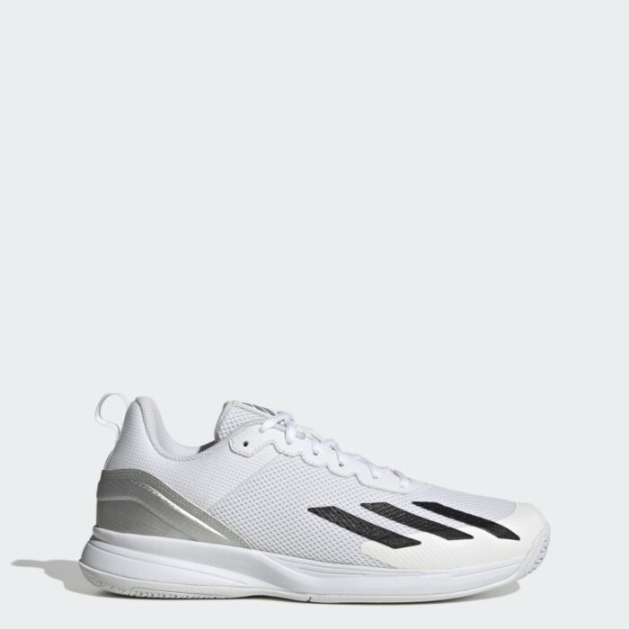 ⁦حذاء اديداس كورت فلاش للرجال لون أبيض- adidas Mens' Courtflash Speed Tennis Shoes - White⁩ - الصورة ⁦2⁩