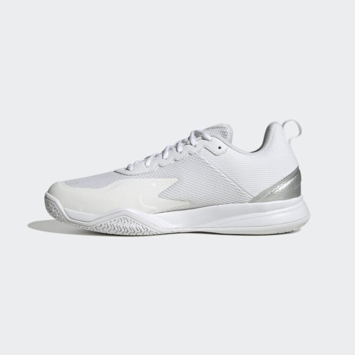 ⁦حذاء اديداس كورت فلاش للرجال لون أبيض- adidas Mens' Courtflash Speed Tennis Shoes - White⁩ - الصورة ⁦5⁩