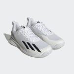 ⁦حذاء اديداس كورت فلاش للرجال لون أبيض- adidas Mens' Courtflash Speed Tennis Shoes - White⁩ - الصورة ⁦6⁩