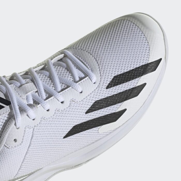 ⁦حذاء اديداس كورت فلاش للرجال لون أبيض- adidas Mens' Courtflash Speed Tennis Shoes - White⁩ - الصورة ⁦8⁩