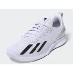 ⁦حذاء اديداس كورت فلاش للرجال لون أبيض- adidas Mens' Courtflash Speed Tennis Shoes - White⁩ - الصورة ⁦10⁩