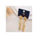 حلق ذهبي دائري مدندش