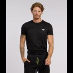 تيشيرت سكيتشرز قطنية في للرجال لون اسود