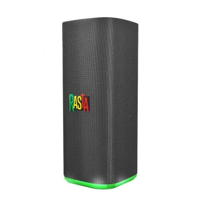 ⁦سماعة سبيكر مع ميكروفون مدمج قابل للشحن لون اسود -RASTA Pure Acoustics Bluetooth Speaker⁩ - الصورة ⁦2⁩