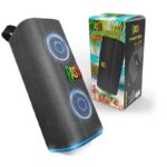 ⁦سماعة سبيكر مع ميكروفون مدمج قابل للشحن لون اسود -RASTA Pure Acoustics Bluetooth Speaker⁩ - الصورة ⁦4⁩