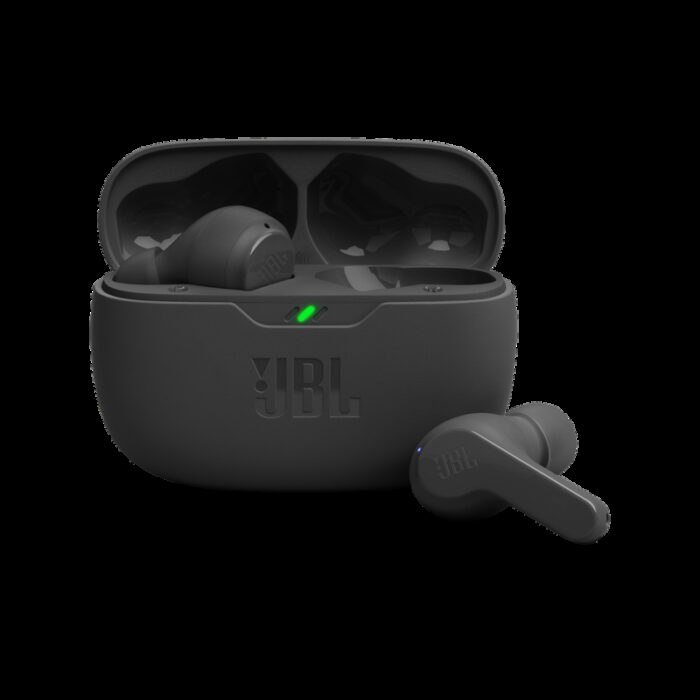 ⁦سماعات اذن لاسلكية من جي بي ال لون أسود-JBL Wave Beam True wireless earbuds⁩ - الصورة ⁦2⁩