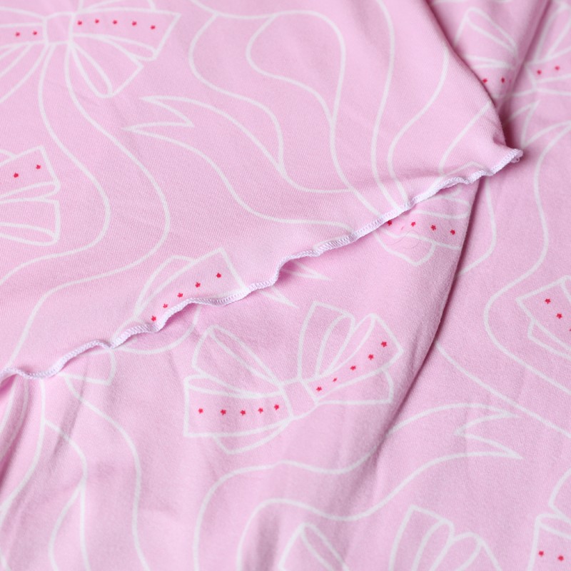 ⁦بجامة صيفية للنساء لون زهري فاتح⁩ - الصورة ⁦1⁩