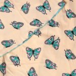 بجامة صيفية للنساء لون أصفر بتصميم فراشات