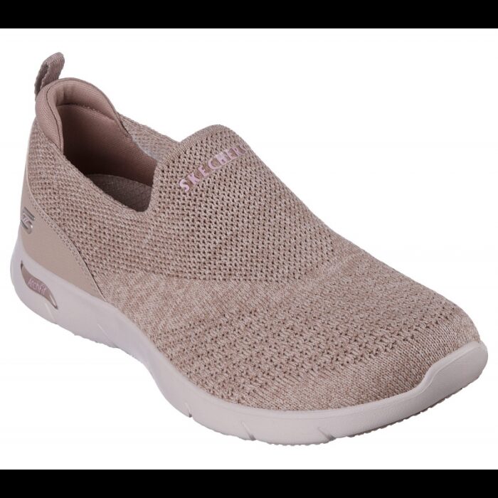 10334971_67dc4d964f787 Skechers Women's Arch Fit Refine - Don't Go Shoes - حذاء سكيتشرز ارش فيت -دونت جو للنساء لون بيج وأبيض - الصورة 1