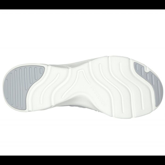 ⁦حذاء سكيتشرز دي لوكس كمفورت للنساء لون رمادي وأبيض -Skechers Womens D'Lux Comfort-Glow Time Shoes⁩ - الصورة ⁦4⁩