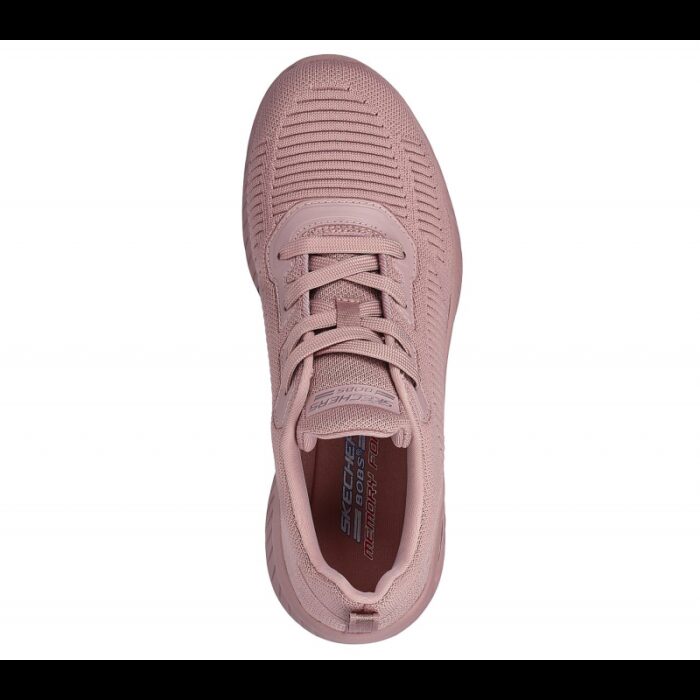⁦حذاء سكيتشرز بوبس سبورت سكواد اير-كلوز انكاونتر للنساء لون زهري- Skechers Women's Bobs Sport Squad Air - Close Encounter Shoes⁩ - الصورة ⁦3⁩