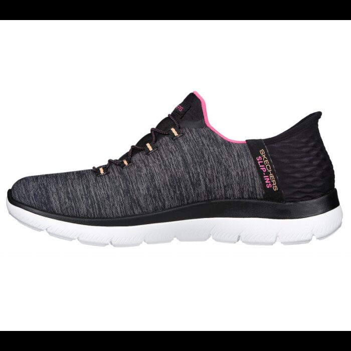 ⁦حذاء سكيتشرز سليب انس: سميت للنساء لون رمادي واسود - Skechers Women's Slip-ins: Summits - Dazzling Haze Shoes⁩ - الصورة ⁦5⁩