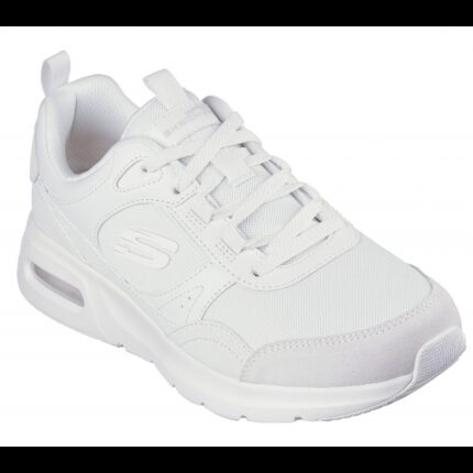 حذاء سكيتشرز سكيتش اير كورت-ريترو أفينيو للنساء لون أبيض ونعل أبيض- Skechers Women's Skech-Air Court - Retro Avenue Shoes