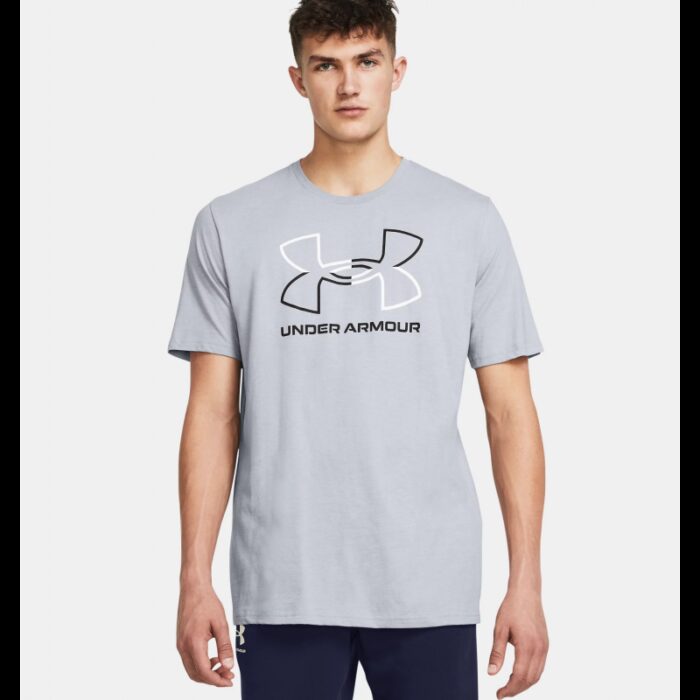 10335007_67dc4de5c1a0f Under Armour Men's UA Foundation Short Sleeve T-shirt-تيشيرت اندر ارمور فاونديشن للرجال لون سكني - الصورة 1
