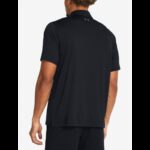 ⁦Under Armour Men's Golf T2G T-shirt-تيشيرت اندر ارمور بولو جولف تي 2 للرجال لون اسود⁩ - الصورة ⁦5⁩