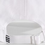 ⁦طاقية اديداس تريفول بيسبول للجنسين لون ابيض-adidas Unisex' Trefoil Baseball Cap White⁩ - الصورة ⁦9⁩