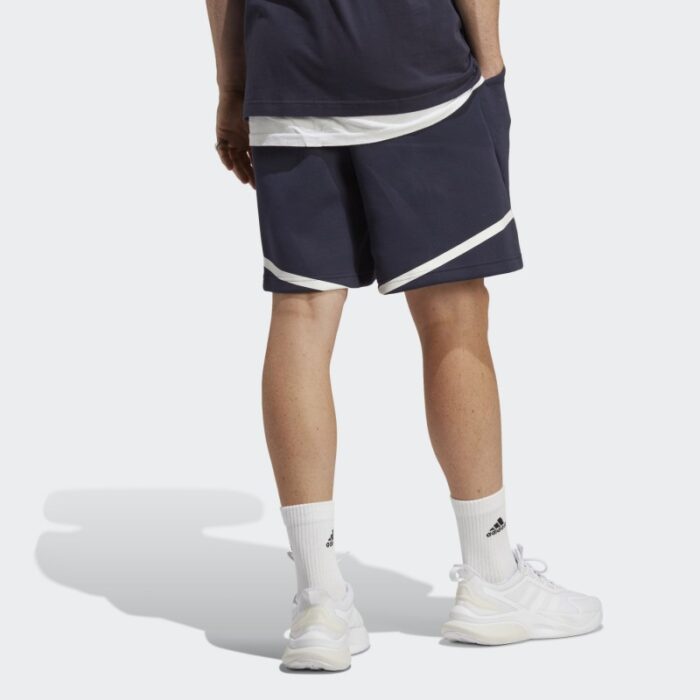 ⁦شورت اديداس ديزايند 4 جيم ديه للرجال لون كحلي-adidas Mens' Designed 4 Gameday Shorts - Blue⁩ - الصورة ⁦2⁩