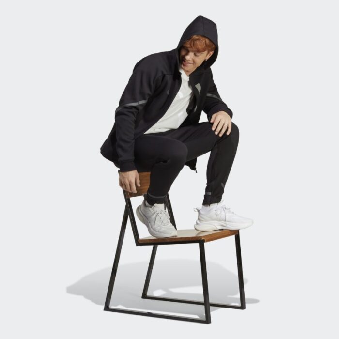 ⁦بنطلون اديداس ديزانيد للرجال لون اسود-adidas Mens' Designed for Gameday Pants - Black⁩ - الصورة ⁦4⁩