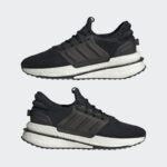 ⁦حذاء اديداس اكس بلور بوست للرجال لون أسود ونعل ابيض-adidas Mens' X_PLRBOOST Shoes - Black⁩ - الصورة ⁦10⁩