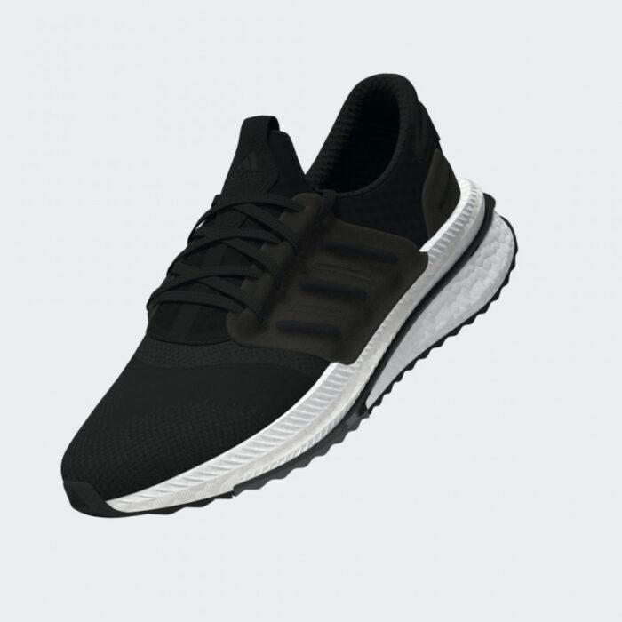⁦حذاء اديداس اكس بلور بوست للرجال لون أسود ونعل ابيض-adidas Mens' X_PLRBOOST Shoes - Black⁩ - الصورة ⁦14⁩