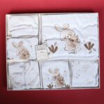 طقم للأطفال حديثي الولادة 10 قطع لون أزرق سماوي