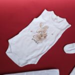 ⁦طقم للأطفال حديثي الولادة 10 قطع لون أزرق سماوي⁩ - الصورة ⁦10⁩