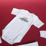 ⁦طقم للأطفال حديثي الولادة 10 قطع لون أبيض وأخضر⁩ - الصورة ⁦8⁩