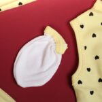 ⁦طقم للأطفال حديثي الولادة 10 قطع لون أصفر⁩ - الصورة ⁦4⁩