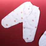 ⁦طقم للأطفال حديثي الولادة 10 قطع لون أبيض وزهري⁩ - الصورة ⁦4⁩