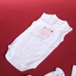 ⁦طقم للأطفال حديثي الولادة 10 قطع لون أبيض وزهري⁩ - الصورة ⁦12⁩