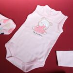 ⁦طقم للأطفال حديثي الولادة 10 قطع لون زهري⁩ - الصورة ⁦6⁩