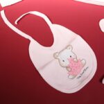 ⁦طقم للأطفال حديثي الولادة 10 قطع لون زهري⁩ - الصورة ⁦9⁩