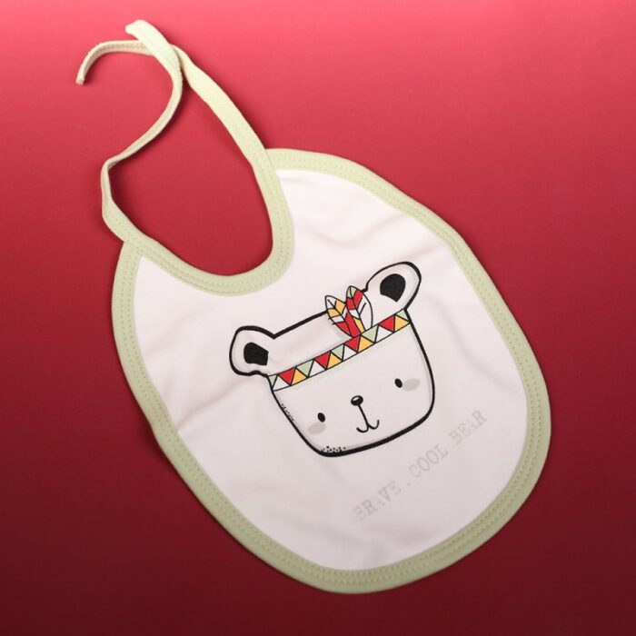 ⁦طقم للأطفال حديثي الولادة 10 قطع لون أخضر و أبيض⁩ - الصورة ⁦4⁩