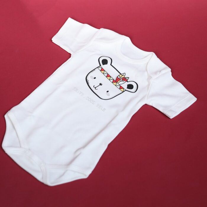 ⁦طقم للأطفال حديثي الولادة 10 قطع لون أخضر و أبيض⁩ - الصورة ⁦7⁩