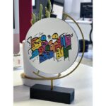 ⁦تحفة للمكتب تصميم ربما تجمعنا اقدارنا ذات يوم بعد ما عز اللقاء⁩ - الصورة ⁦2⁩