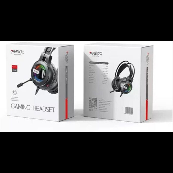 10335328_67dc50ab368f2 سماعات العاب ستريو محيطة باضاءه- YESIDO EK02 Computer Gaming Headset Headphone - الصورة 1