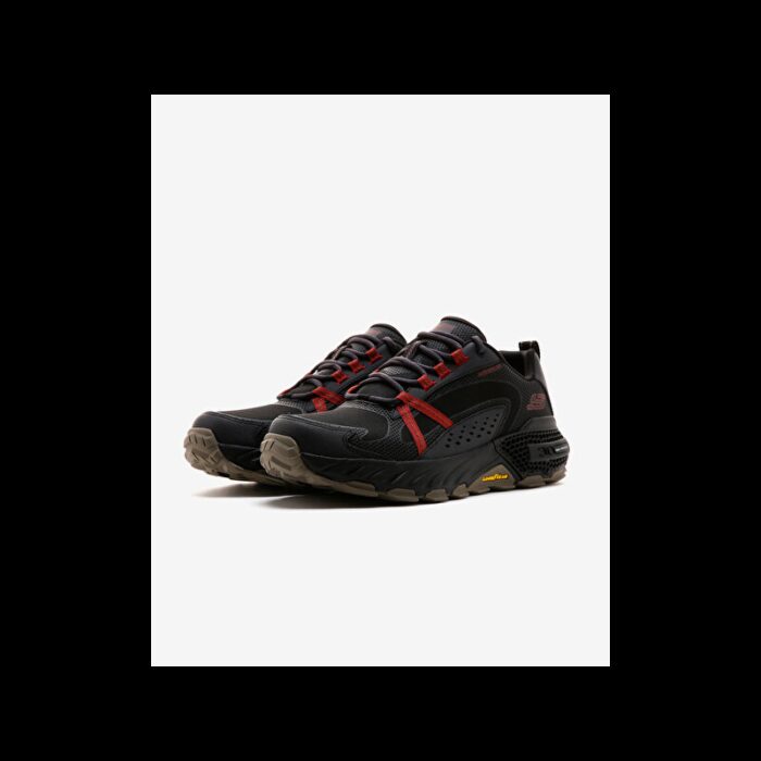 ⁦Skechers Men's 3D Max Protect Shoes - حذاء سكيتشرز 3 دي ماكس بروتيك للرجال لون اسود ورمادي⁩ - الصورة ⁦6⁩